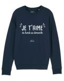 Sweat "Je t'aime du lundi au dimanche"