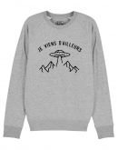 Sweat "Je viens d'ailleurs"