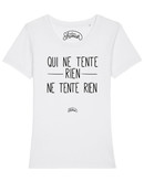 Tshirt QUI NE TENTE RIEN NE TENTE RIEN FEMME