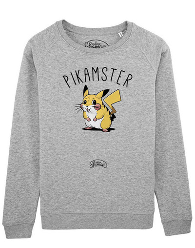 Sweat PIKAMSTER JAUNE HOMME